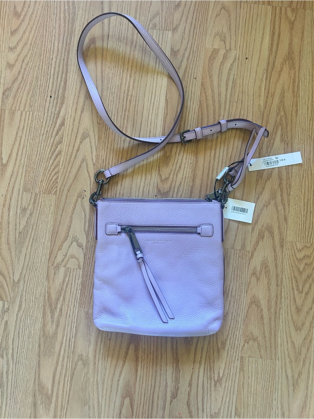 NWT Marc Jacobs Lilac Leather Crossbody Bag - Women's Shoulder Purse